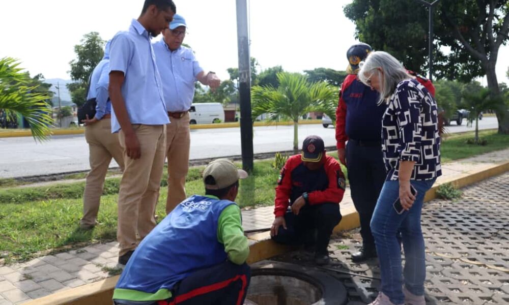 Inspeccionan drenajes de aguas pluviales en San Diego - Agencia Carabobeña de Noticias
