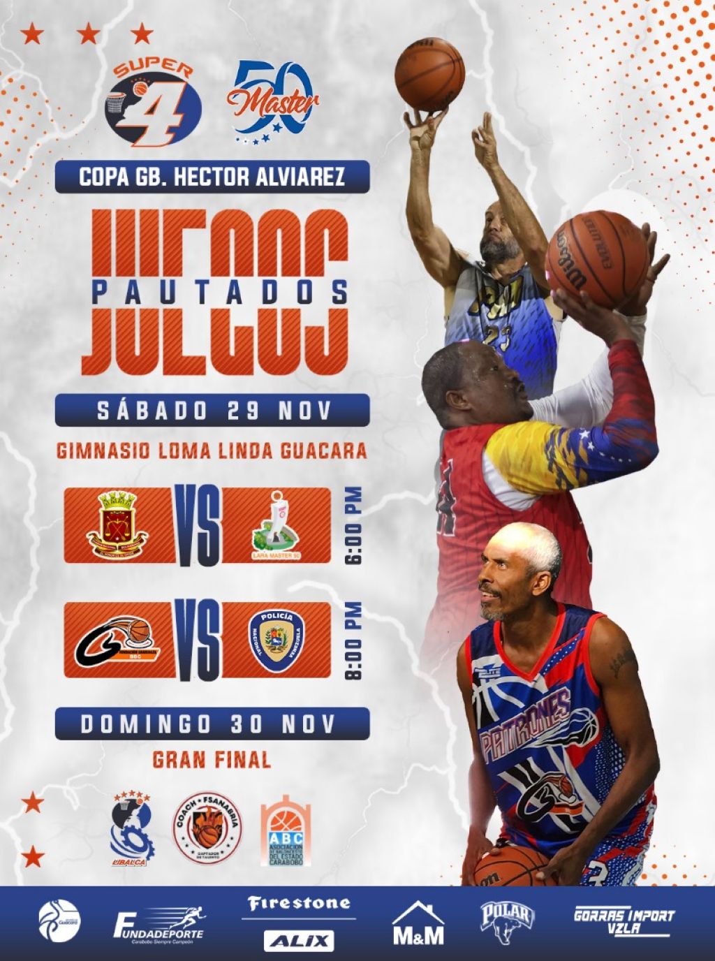 Leyendas de LPB y promesas del baloncesto en Super 4 Libalca - Agencia Carabobeña de Noticias