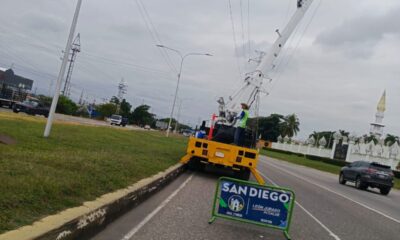 Plan preventivo y correctivo de torres de iluminación de San Diego - Agencia Carabobeña de Noticias
