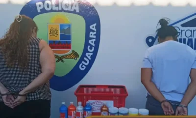 Poliguacara capturó a dos mujeres por hurto - Agencia Carabobeña de Noticias