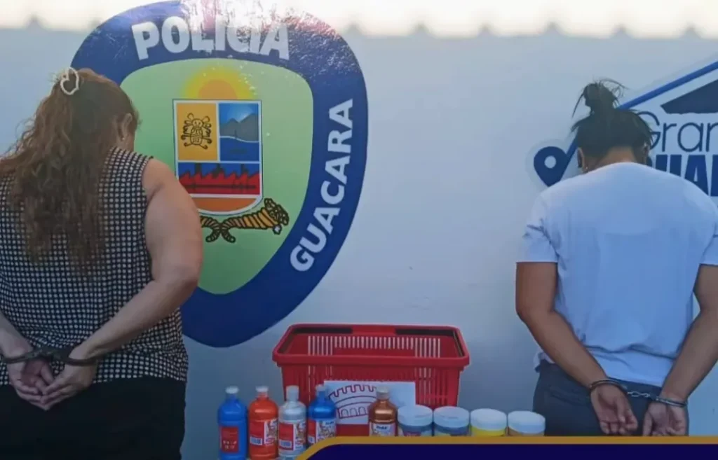 Poliguacara capturó a dos mujeres por hurto - Agencia Carabobeña de Noticias