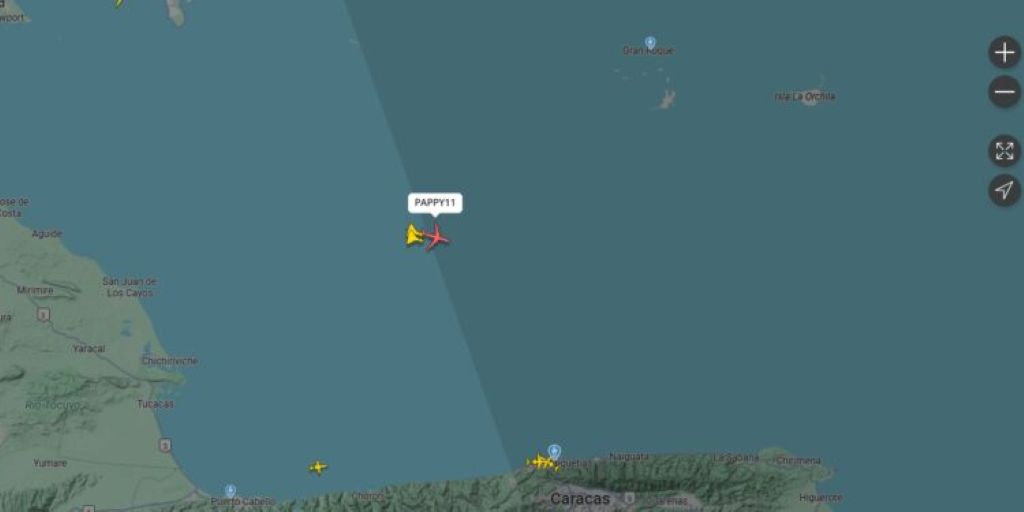 Aviones de guerra cerca de Venezuela - Agencia Carabobeña de Noticias