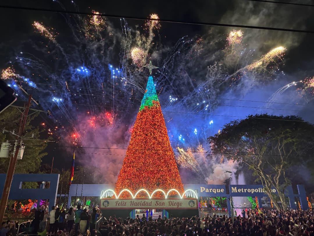 San Diego dio la bienvenida a la Navidad - Agencia Carabobeña de Noticias