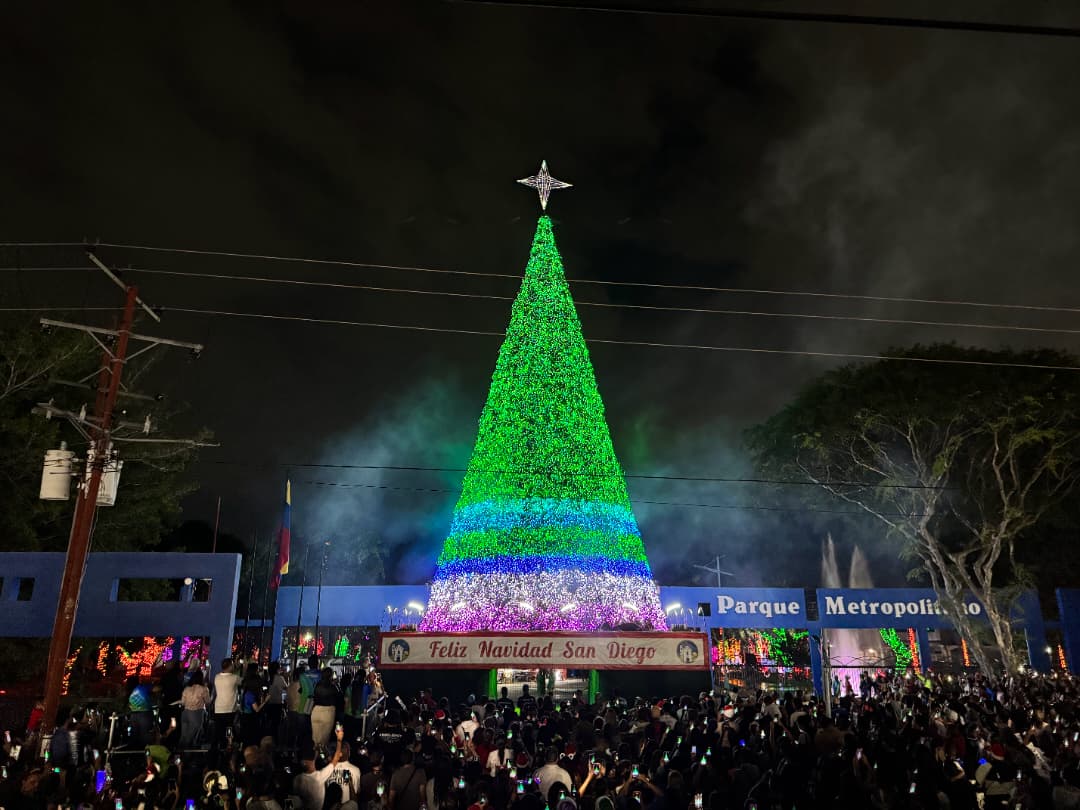 San Diego dio la bienvenida a la Navidad - Agencia Carabobeña de Noticias