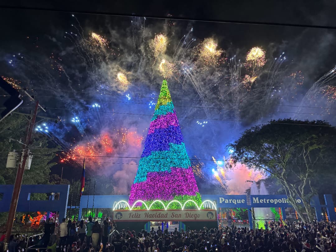 San Diego dio la bienvenida a la Navidad - Agencia Carabobeña de Noticias