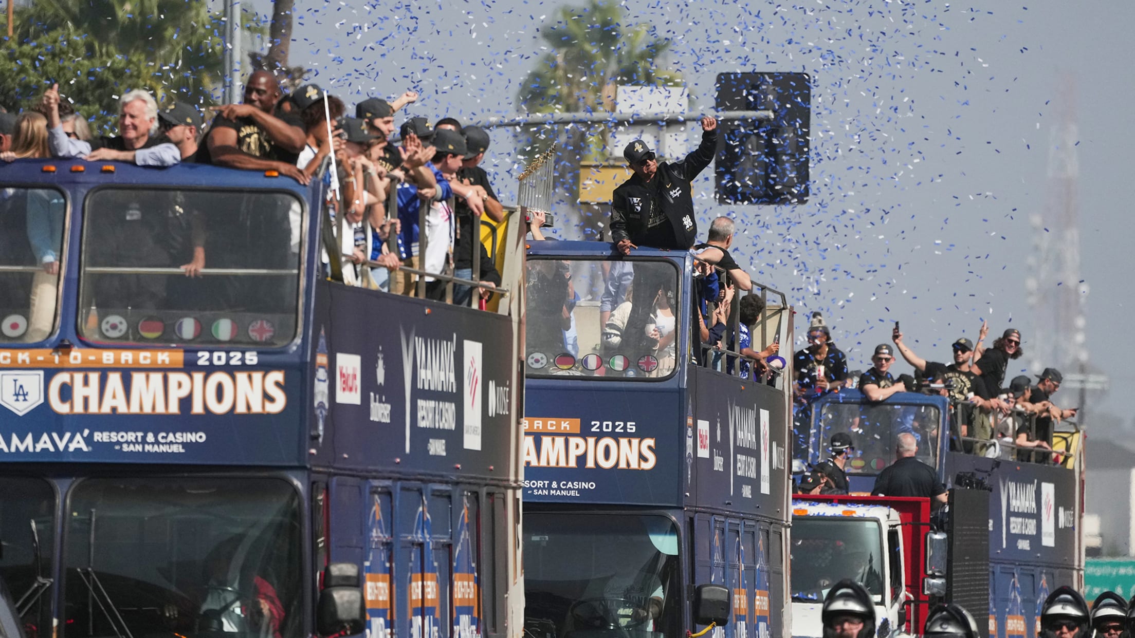 Dodgers celebran en Los Ángeles - Agencia Carabobeña de Noticias