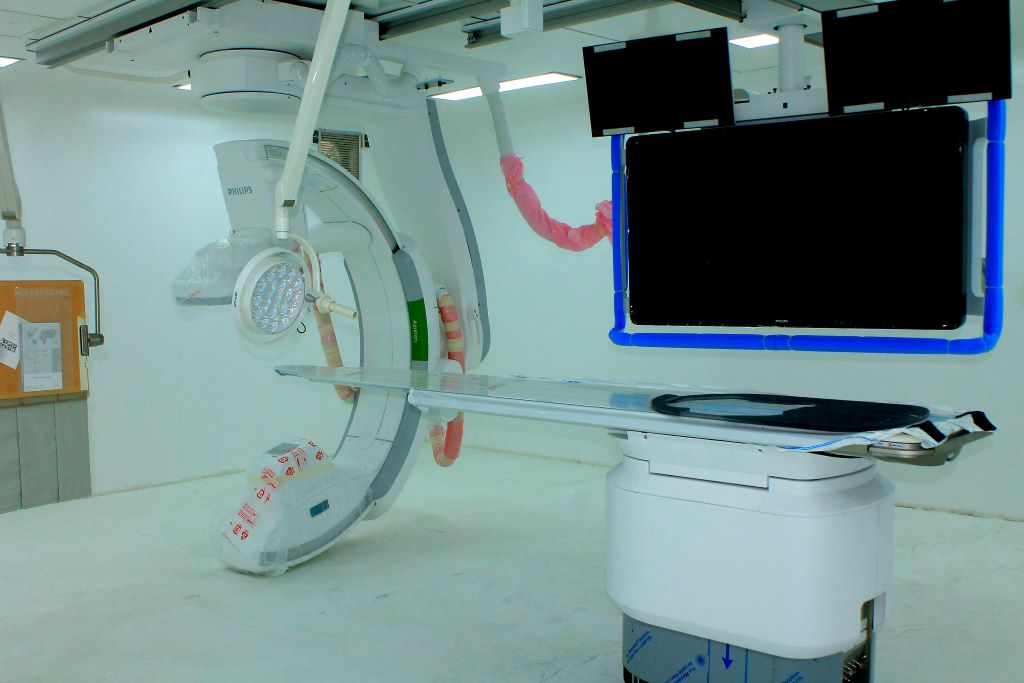Avanzan trabajos de construcción en la Fundación Cardiovital - Agencia Carabobeña de Noticias