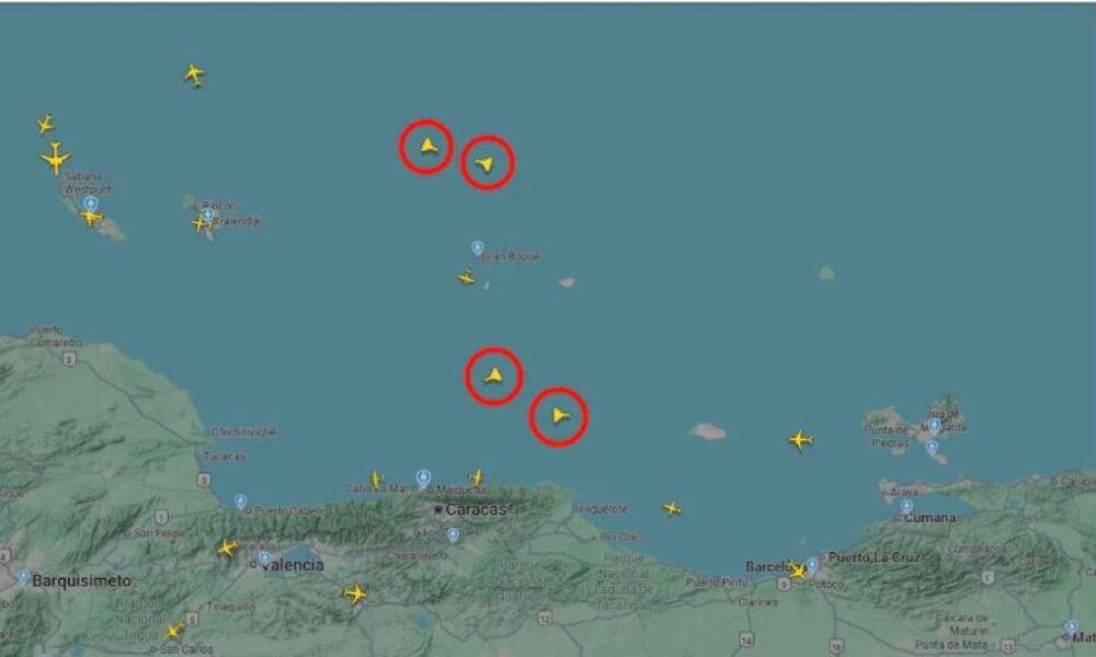 Aviones de combate estadounidenses estarían operando frente a costa venezolana - Agencia Carabobeña de Noticias