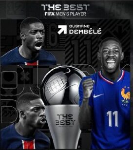 Dembélé ganó The Best - Agencia Carabobeña de Noticias