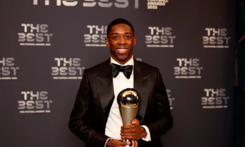 Dembélé ganó The Best - Agencia Carabobeña de Noticias