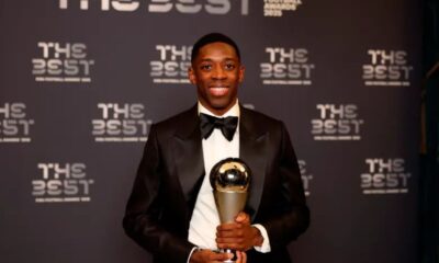 Dembélé ganó The Best - Agencia Carabobeña de Noticias