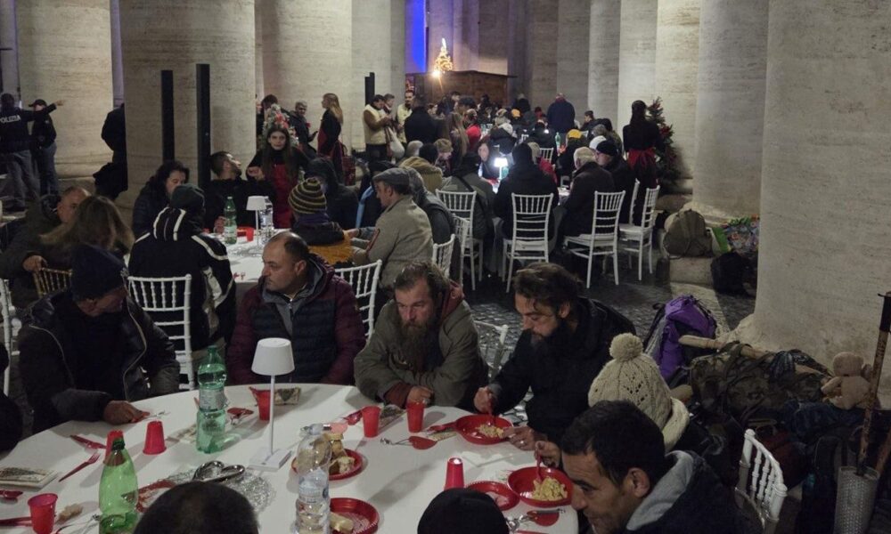 El Vaticano cena navideña