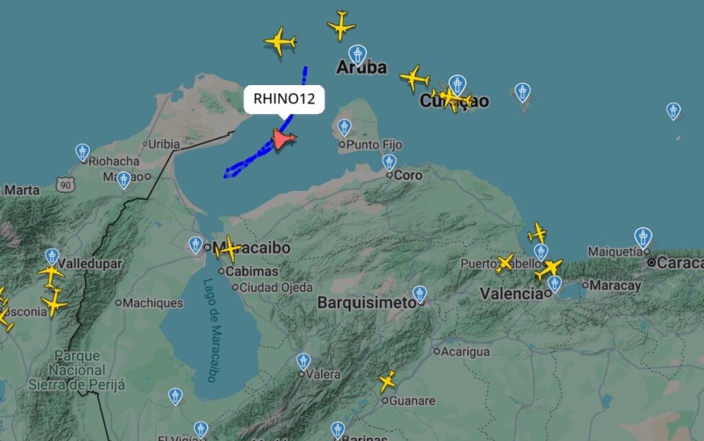 F-18 de EEUU sobre Golfo de Venezuela - Agencia Carabobeña de Noticias