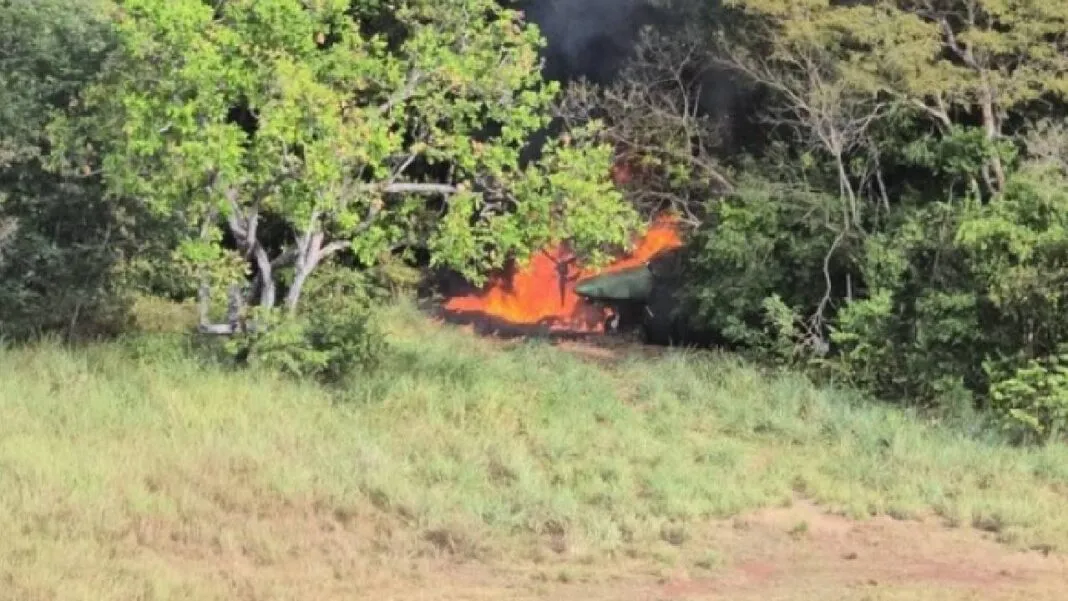 FANB destruye aeronave oculta en zona fronteriza con Colombia - Agencia Carabobeña de Noticias
