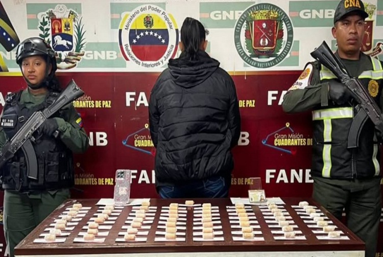GNB cocaína Táchira