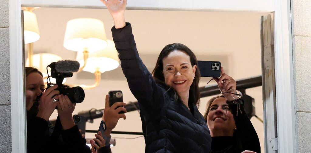 María Corina Machado en Oslo - Agencia Carabobeña de Noticias