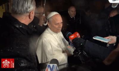 Papa paz en Navidad
