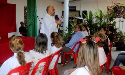 Personal de Insalud celebró misa - Agencia Carabobeña de Noticias