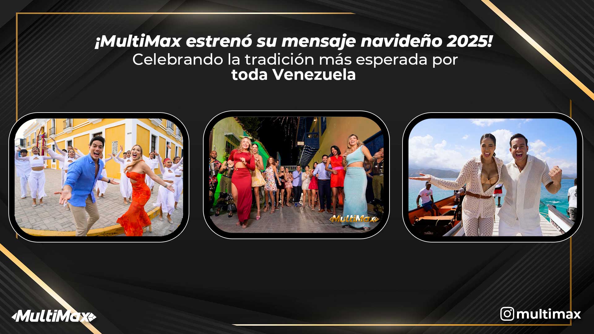 Mensaje navideño de Multimax - Cuña navideña de Multimax