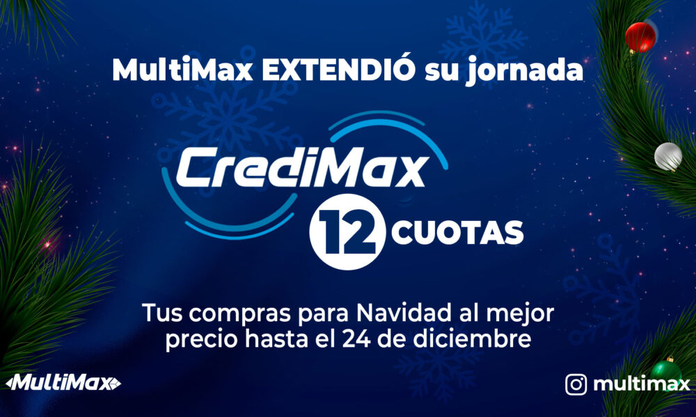 Jornada CrediMax de 12 cuotas