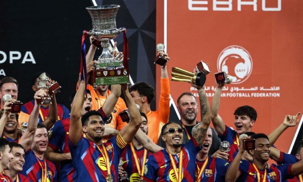 Barcelona gana Supercopa de España - Agencia Carabobeña de Noticias