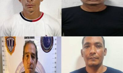 Capturados cuatro delincuentes solicitados en varios estados - Agencia Carabobeña de Noticias