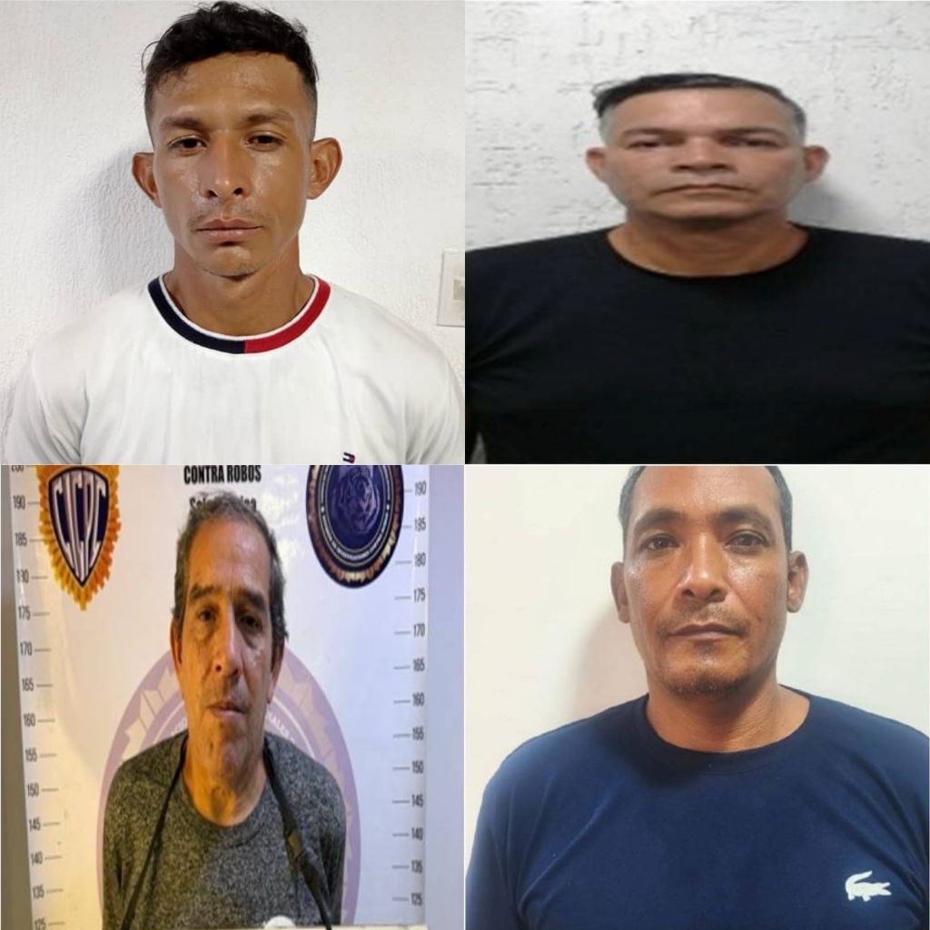 Capturados cuatro delincuentes solicitados en varios estados - Agencia Carabobeña de Noticias