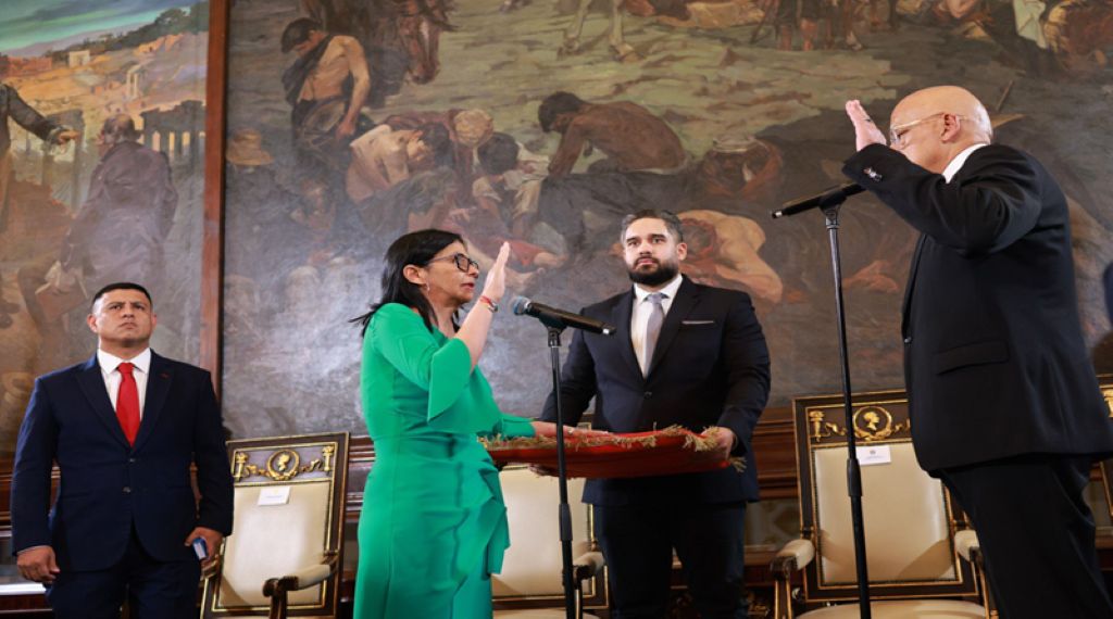 Delcy Rodríguez juramentada - Agencia Carabobeña de Noticias