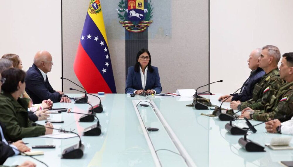 Delcy Rodríguez se reúne con Consejo Nacional de Defensa - Agencia Carabobeña de Noticias