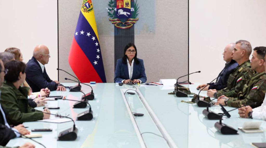 Delcy Rodríguez se reúne con Consejo Nacional de Defensa - Agencia Carabobeña de Noticias