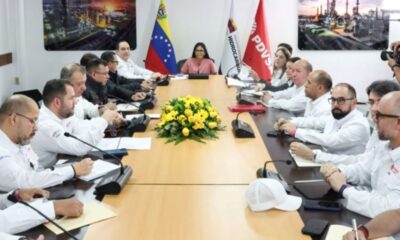 Delcy Rodríguez se reunió con autoridades de PDVSA - Agencia Carabobeña de Noticias