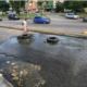 Desborde de aguas Terminal de Maturín