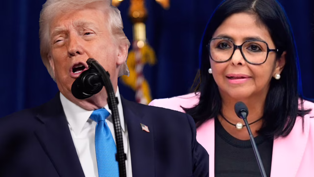 Donald Trump habló con Delcy Rodríguez - Agencia Carabobeña de Noticias