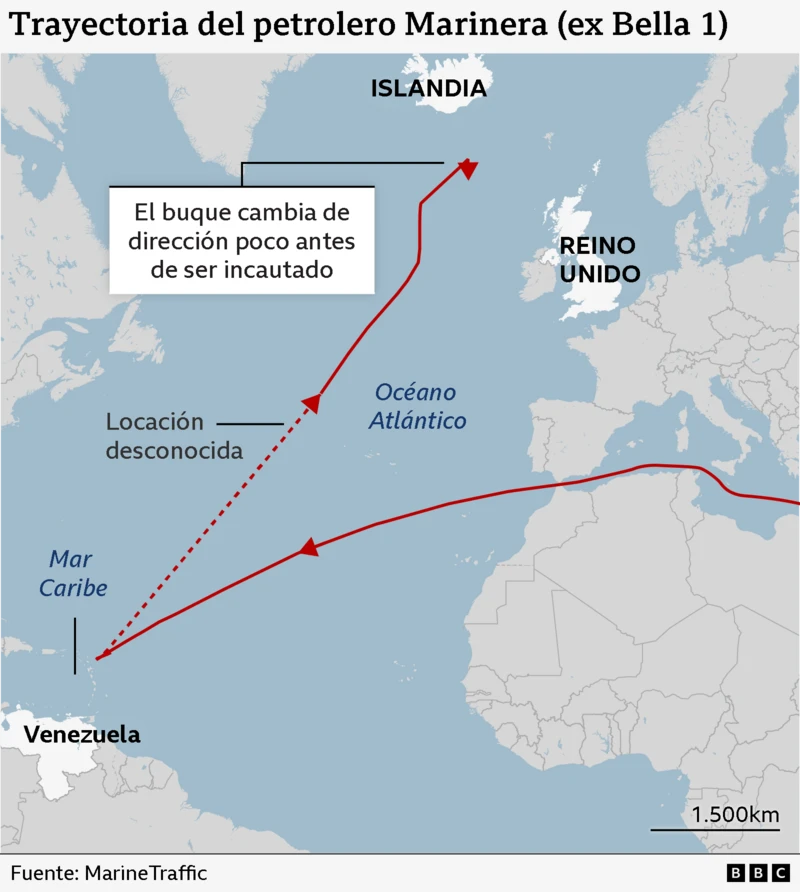 EEUU incautó dos petroleros vinculados a Venezuela - Agencia Carabobeña de Noticias