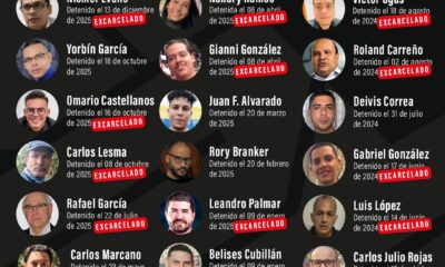 Excarcelados 18 periodistas y trabajadores de la prensa - Agencia Carabobeña de Noticias