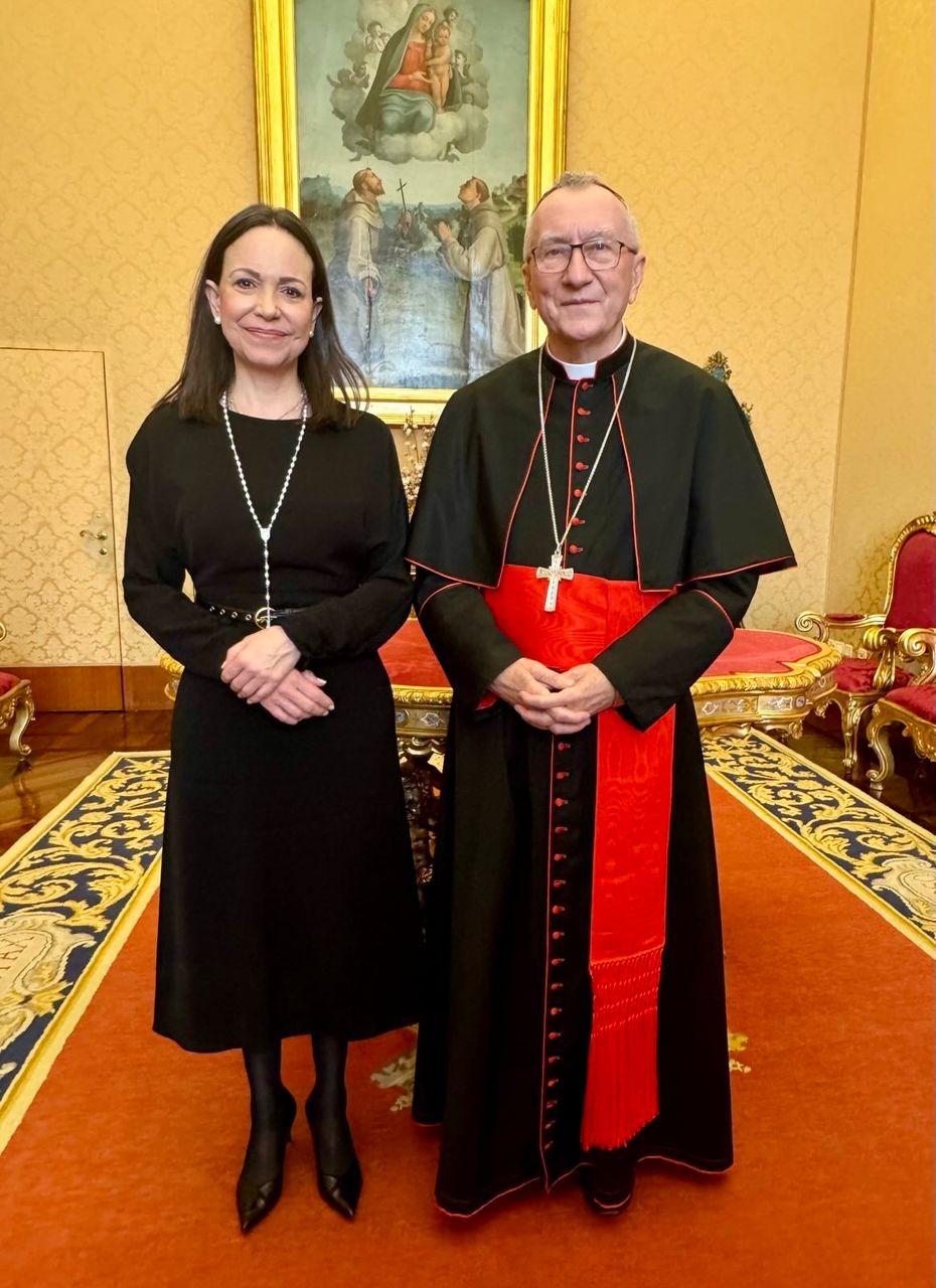 Machado pide al Papa interceder por liberación de presos políticos - Agencia Carabobeña de Noticias