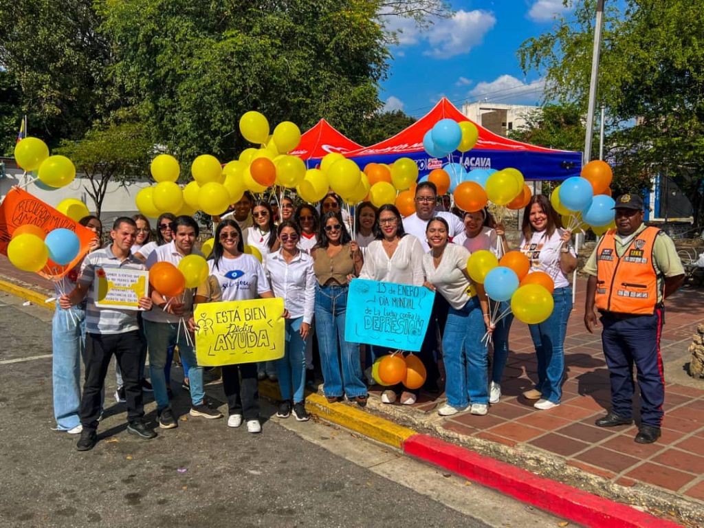 Naguanagua conmemoró el Día Mundial de la Lucha contra la Depresión - Agencia Carabobeña de Noticias