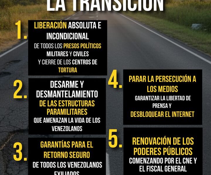 Primero Justicia transición democrática