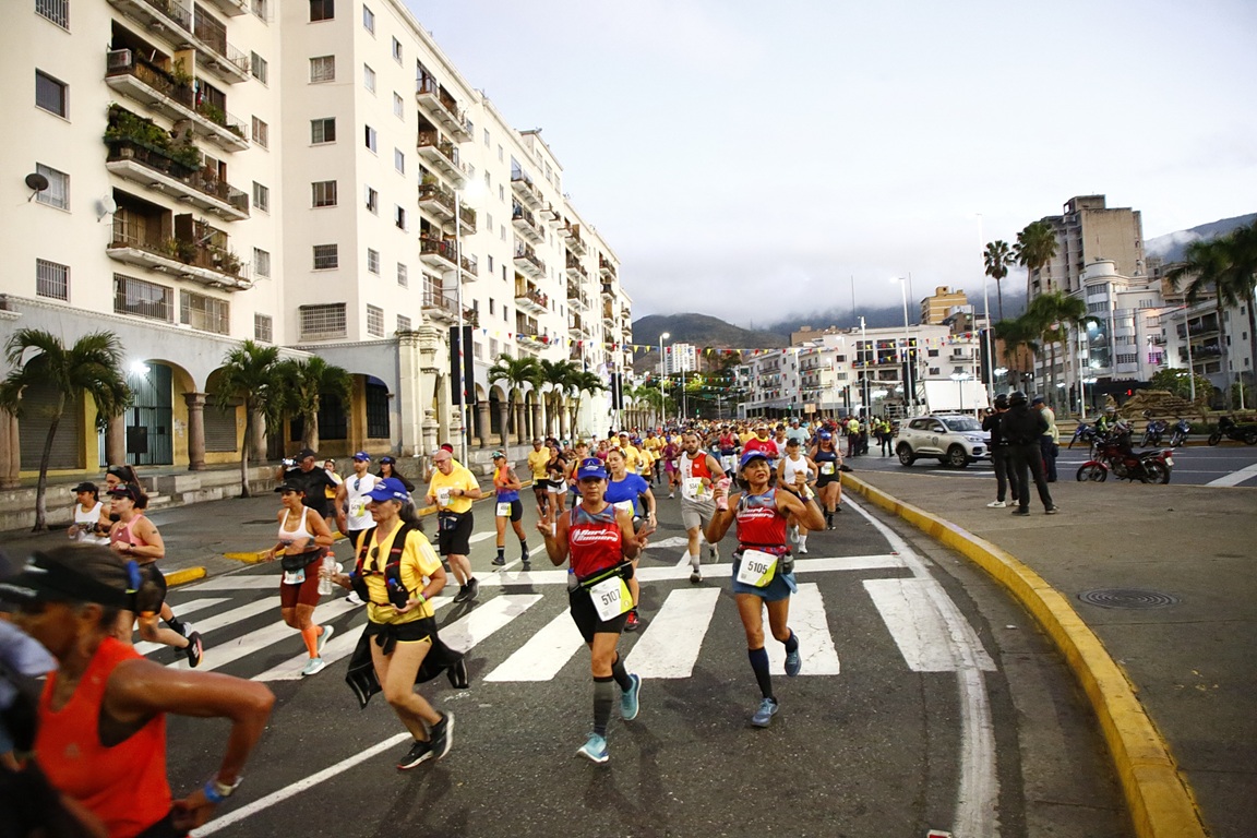cierres Maratón CAF Caracas 2026