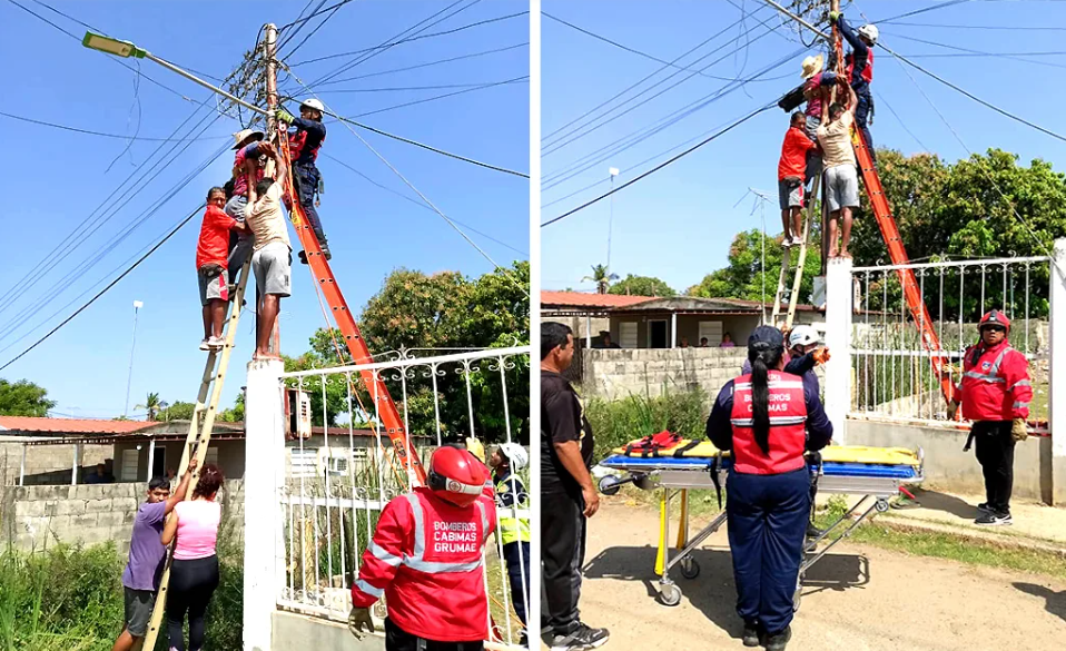 Cabimas trabajador electrocutado