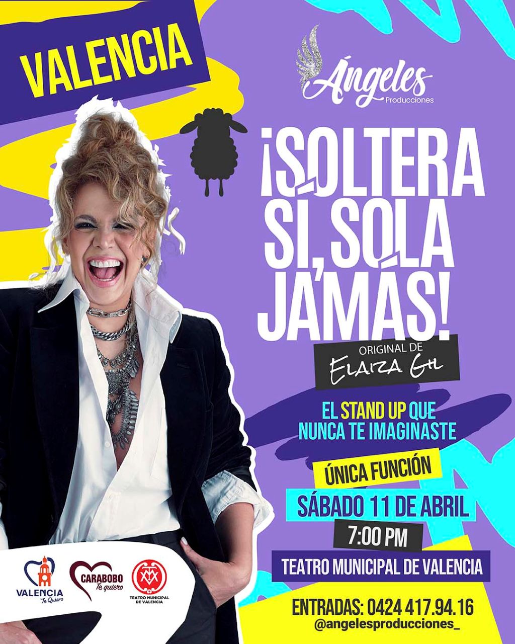 Elaiza Gil llega a Valencia - Agencia Carabobeña de Noticias