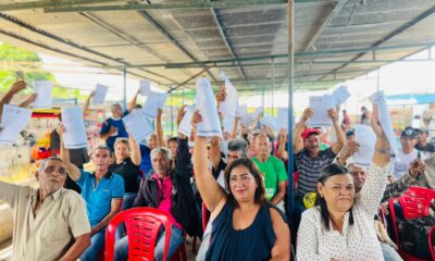 Entrega de más de 120 títulos de tierras en Carlos Arvelo - Agencia Carabobeña de Noticias