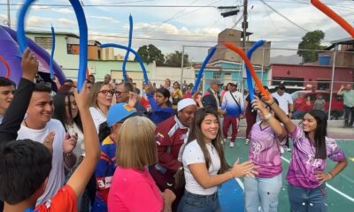 Entregan rehabilitada cancha deportiva de Capremco - Agencia Carabobeña de Noticias