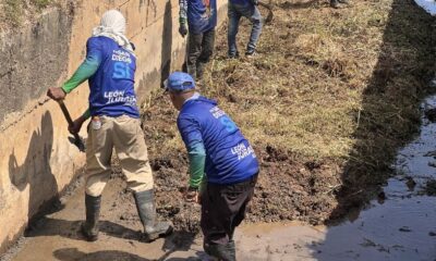 Limpieza en drenajes pluviales en avenida Don Julio Centeno - Agencia Carabobeña de Noticias