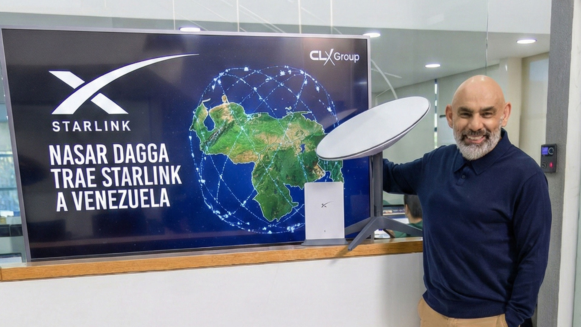 Nasar Dagga Starlink en Venezuela