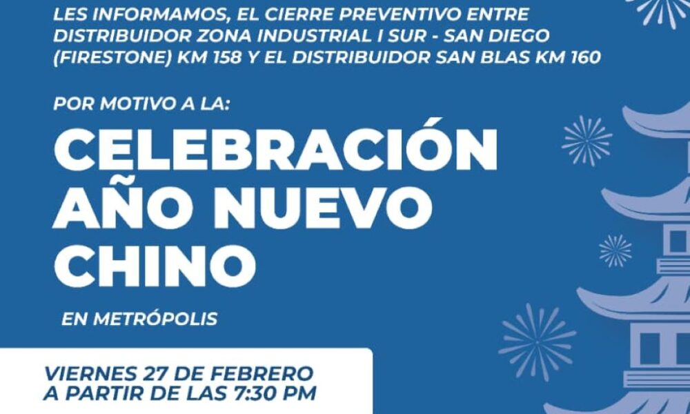 Policía de San Diego participa en seguridad por Nuevo Año Chino - Agencia Carabobeña de Noticias