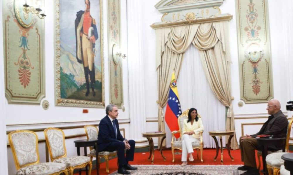 Presidenta (e) recibe a Zapatero - Agencia Carabobeña de Noticias