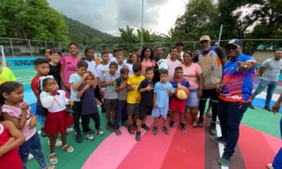 Reinaugurada cancha deportiva El Mango - Agencia Carabobeña de Noticias
