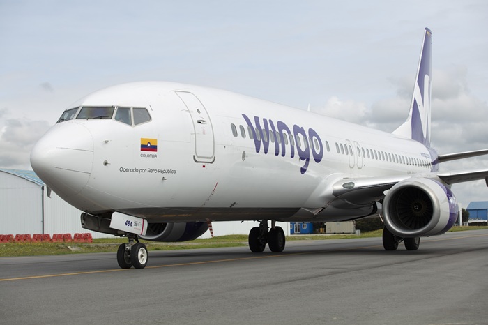 Wingo vuelos Venezuela y Colombia