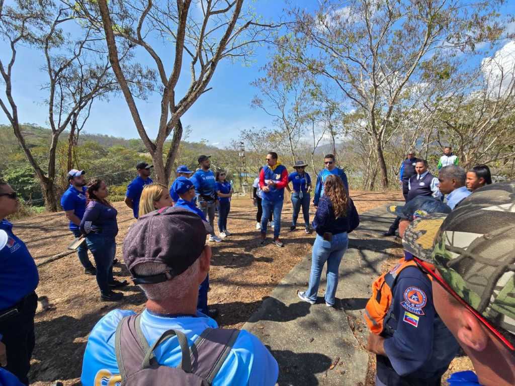 inspección técnica en zonas del Embalse de Guataparo - Agencia Carabobeña de Noticias